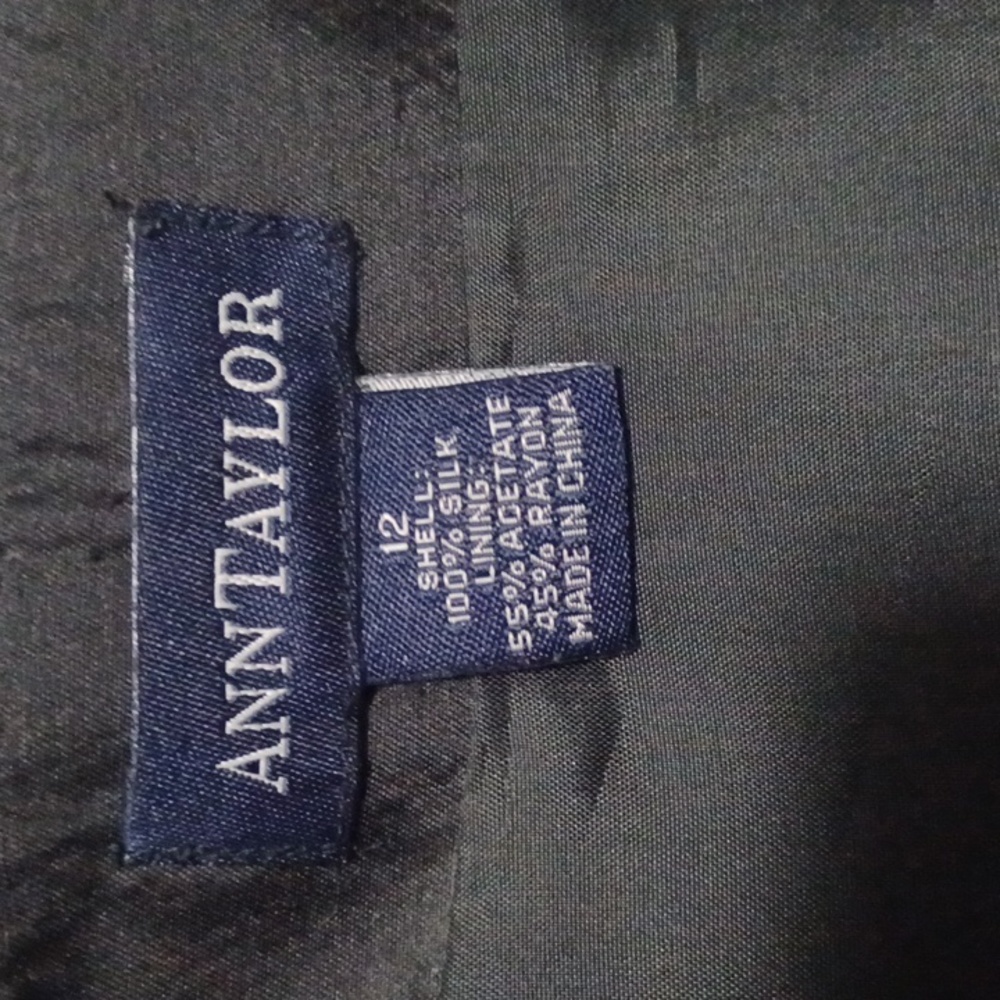 Ann Taylor Black Midi Skirt - Picture 4 of 4